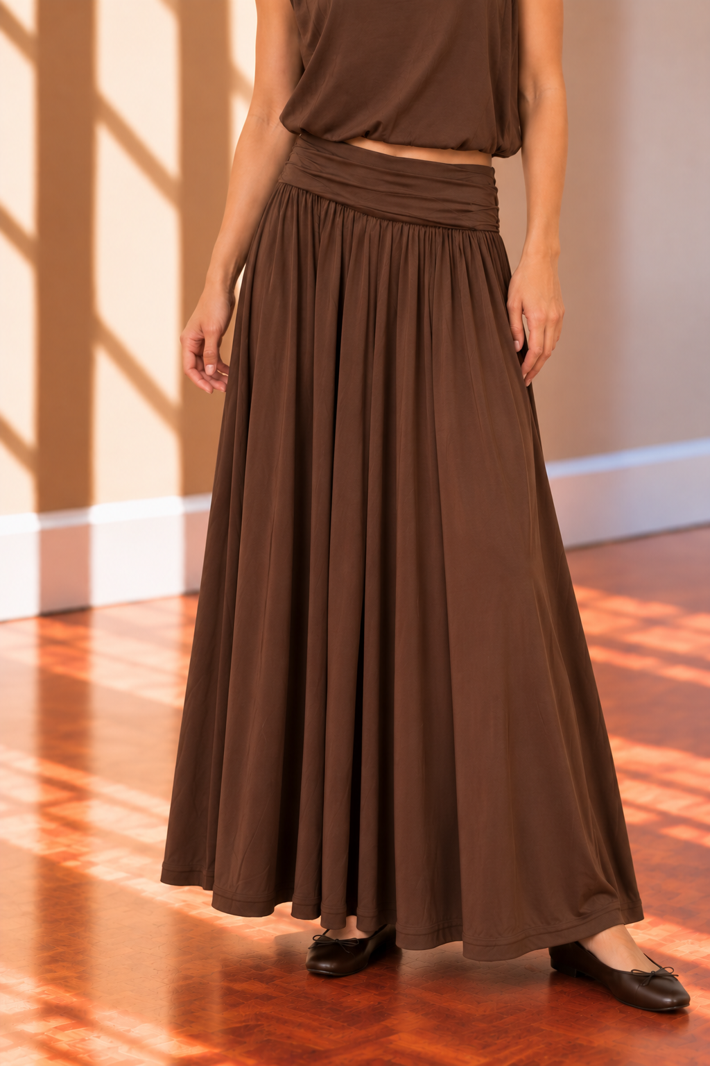 Brown Amandi Skirt