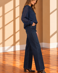Navy Maila Blouse