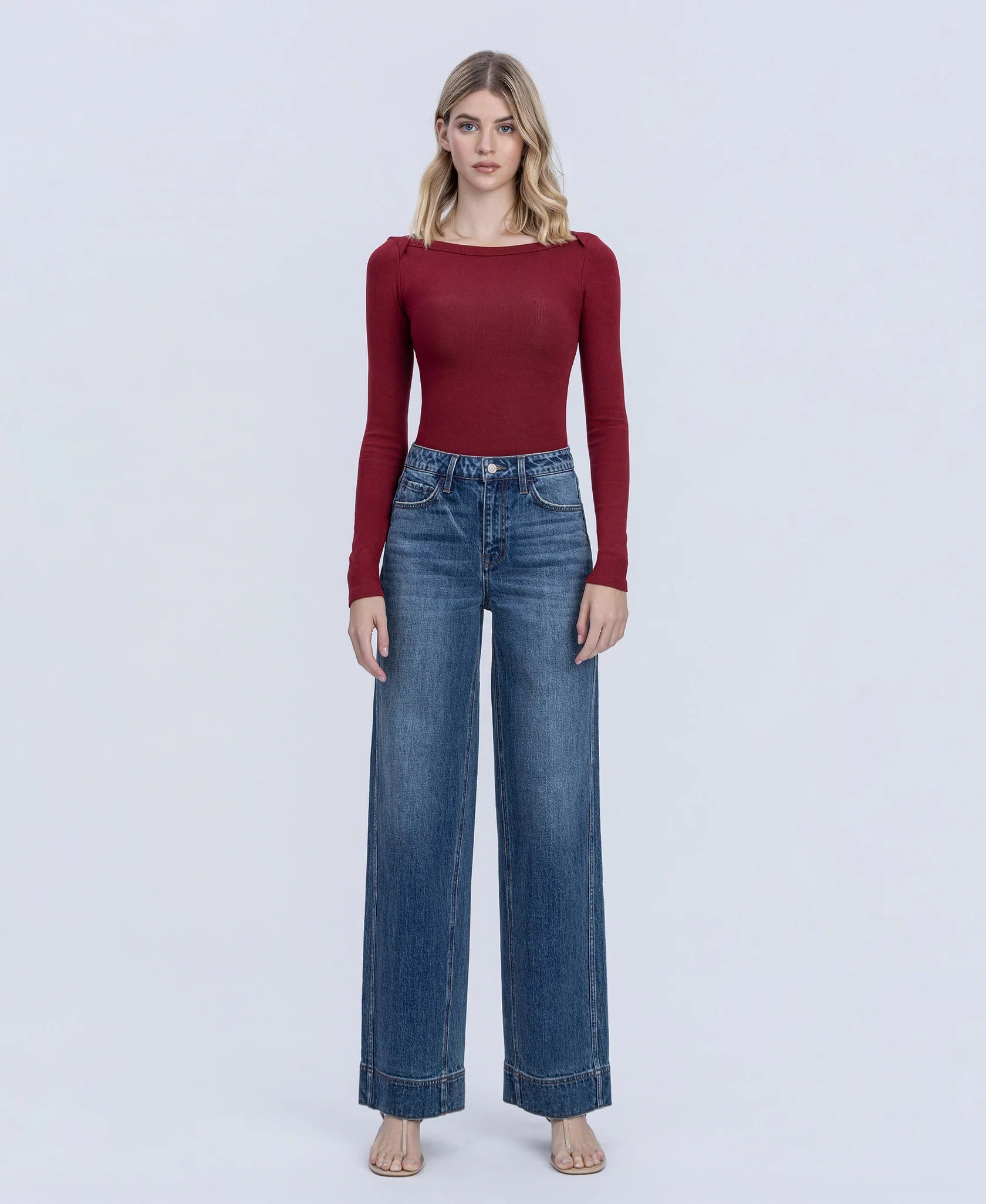 Celestial Reflections Super High Rise Baggy Wide Leg