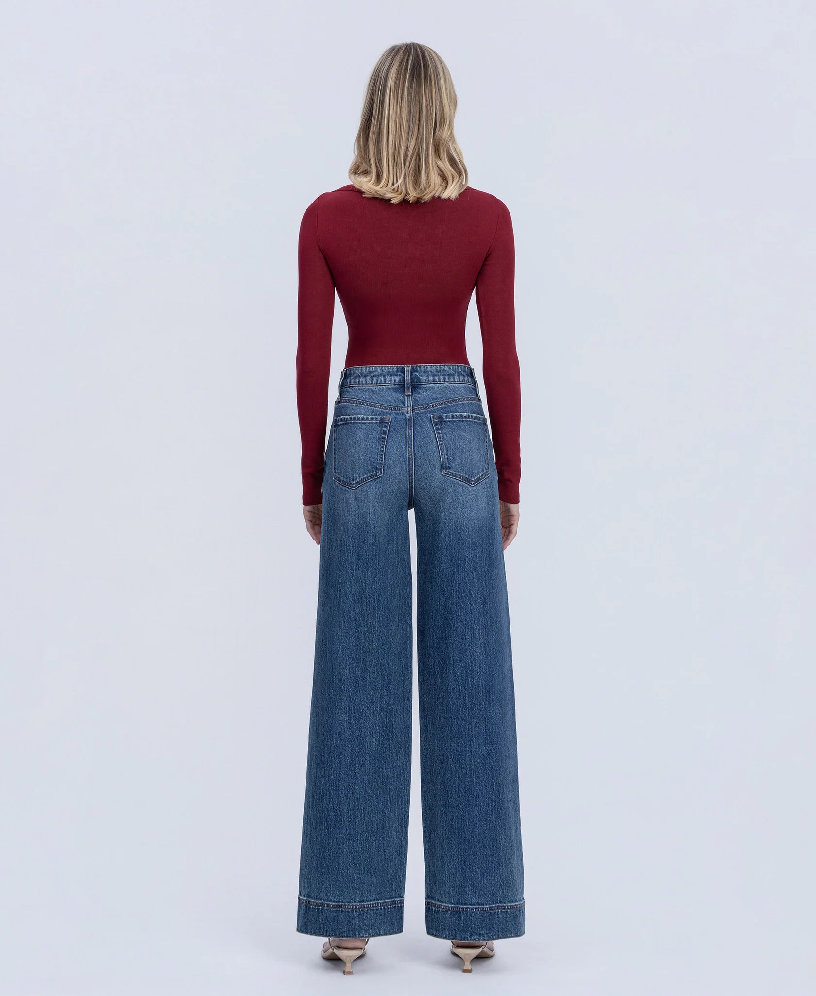 Celestial Reflections Super High Rise Baggy Wide Leg