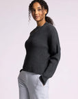 Heather Black Lana Sweater