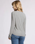 White Black Stripe  Lauren Top