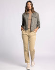 Dusty Olive Jackie Jacket
