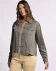 Dusty Olive Jackie Jacket