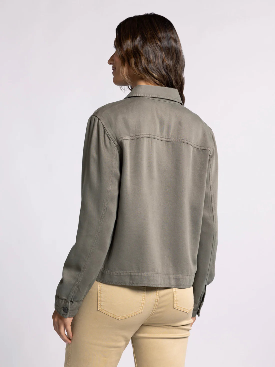 Dusty Olive Jackie Jacket