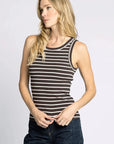 Coffee Off White Edlin Tank