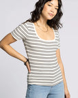 Off White Coffee Katara Tee