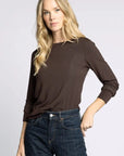 Coffee Bean Stacy Top