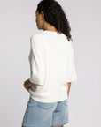 White Alyssa Cardigan Top