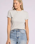 Cream & Navy Stripe Annie Tee
