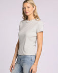 Cream & Navy Stripe Annie Tee
