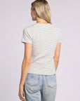 Cream & Navy Stripe Annie Tee