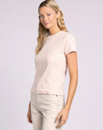 Cream & Pink Annie Tee