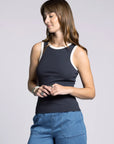 Obsidian & Ivory Trim Eda Tank