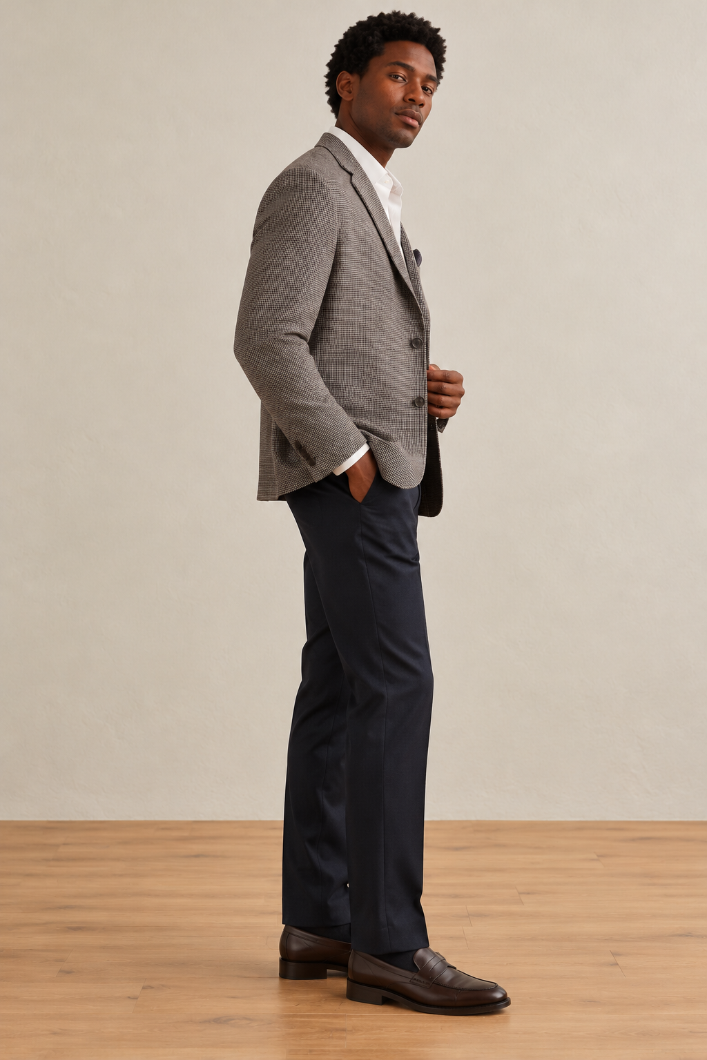 Brown Lafayette Blazer
