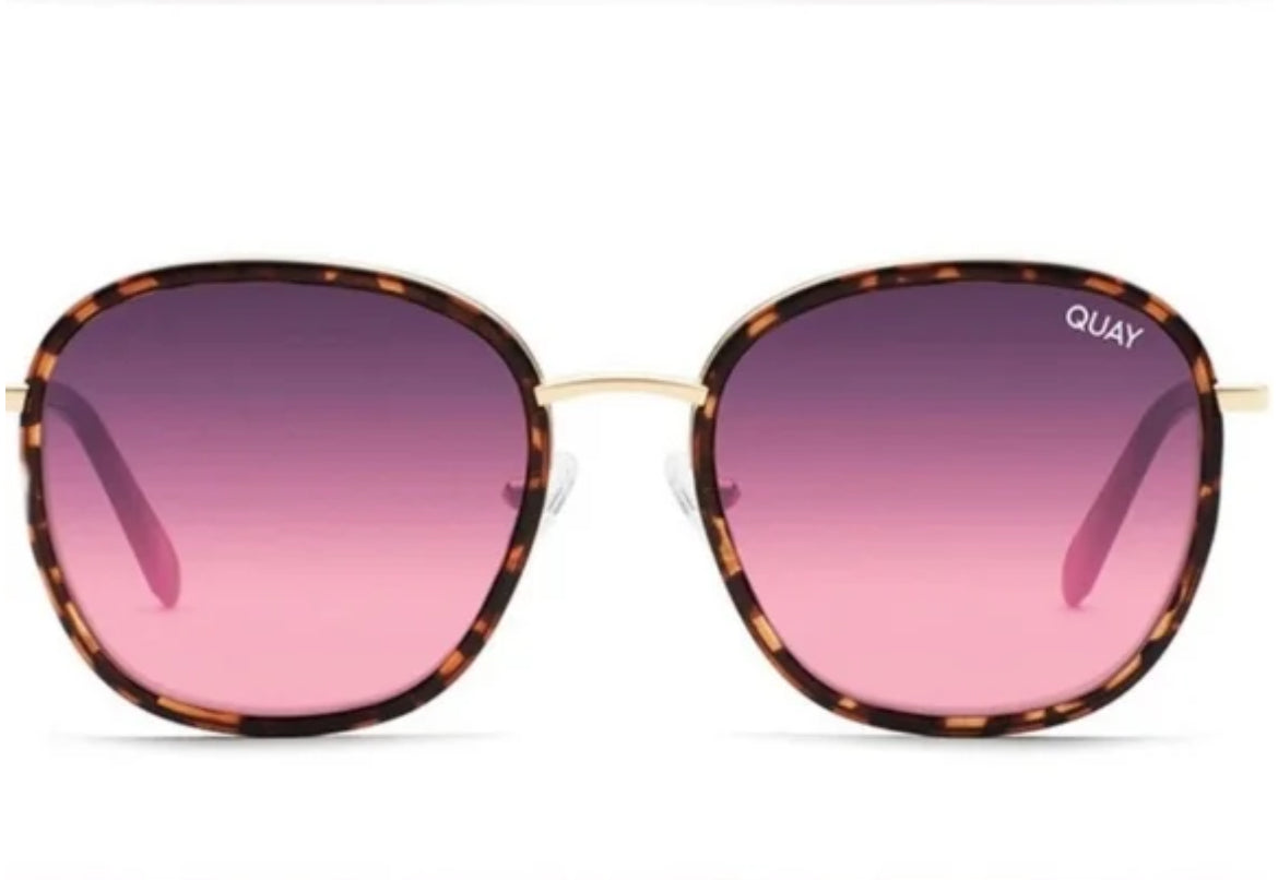 Tortoise &amp; Navy Jezabell Sunglasses