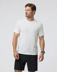 White Strato Tech Tee