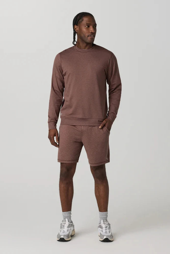Sable Heather Ponto Performance Crew Sweater