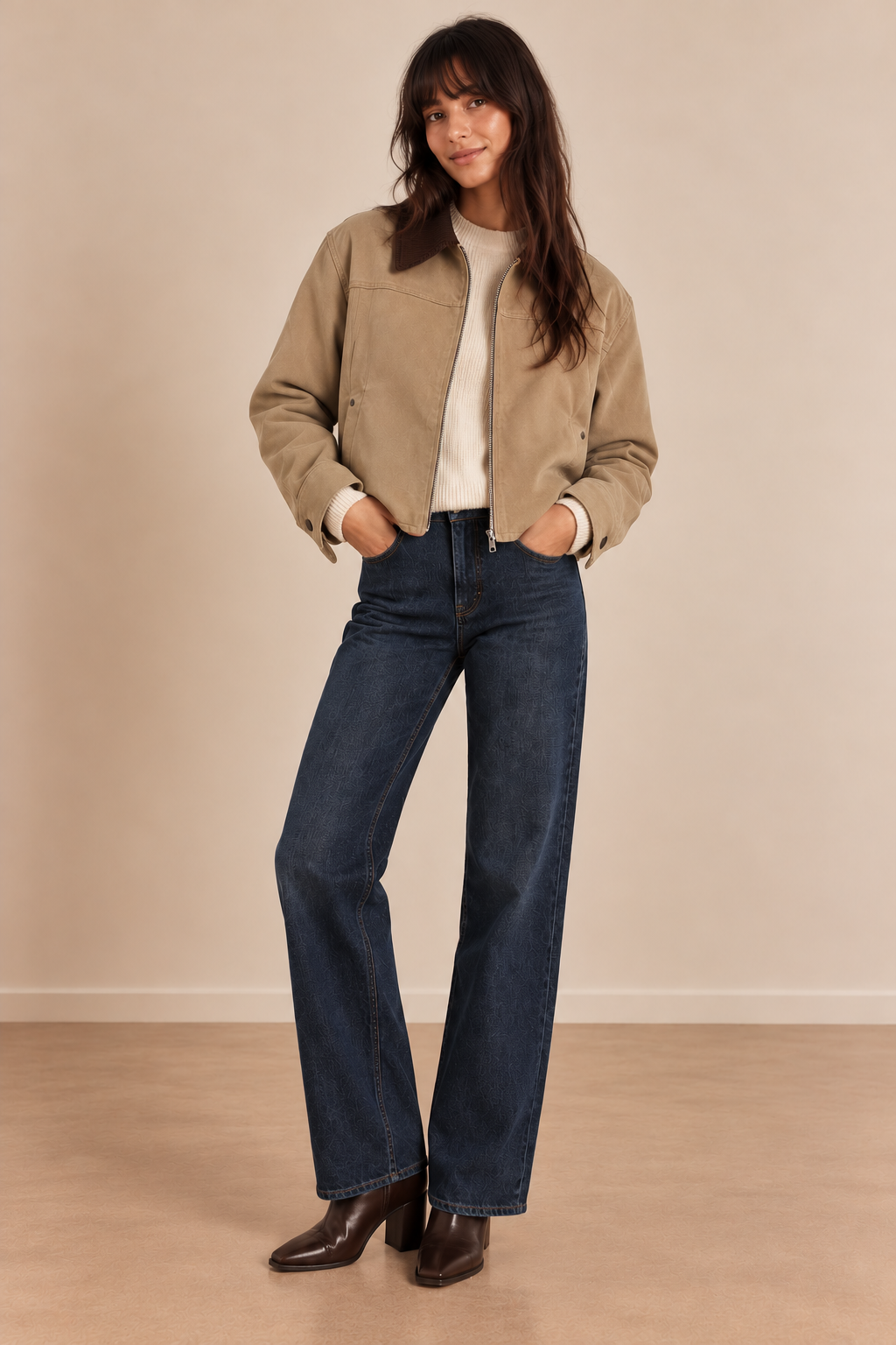 Khaki Mirror Jacket