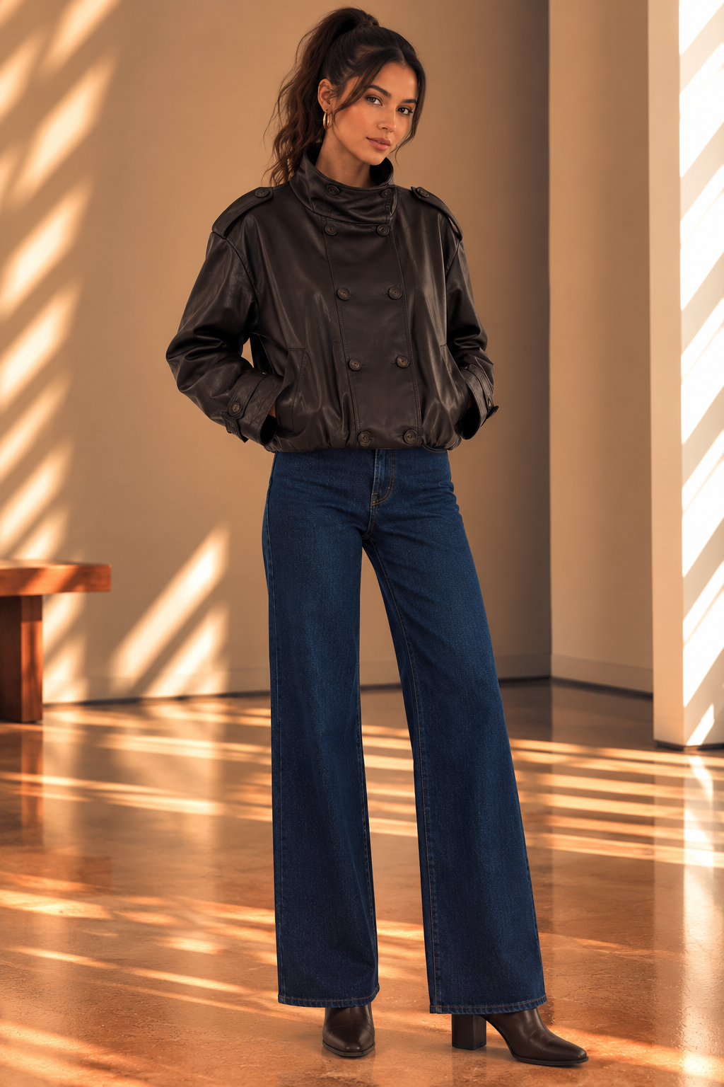 Americano Button Down Jacket