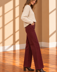 Maroon Mateo Pant