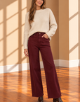 Maroon Mateo Pant