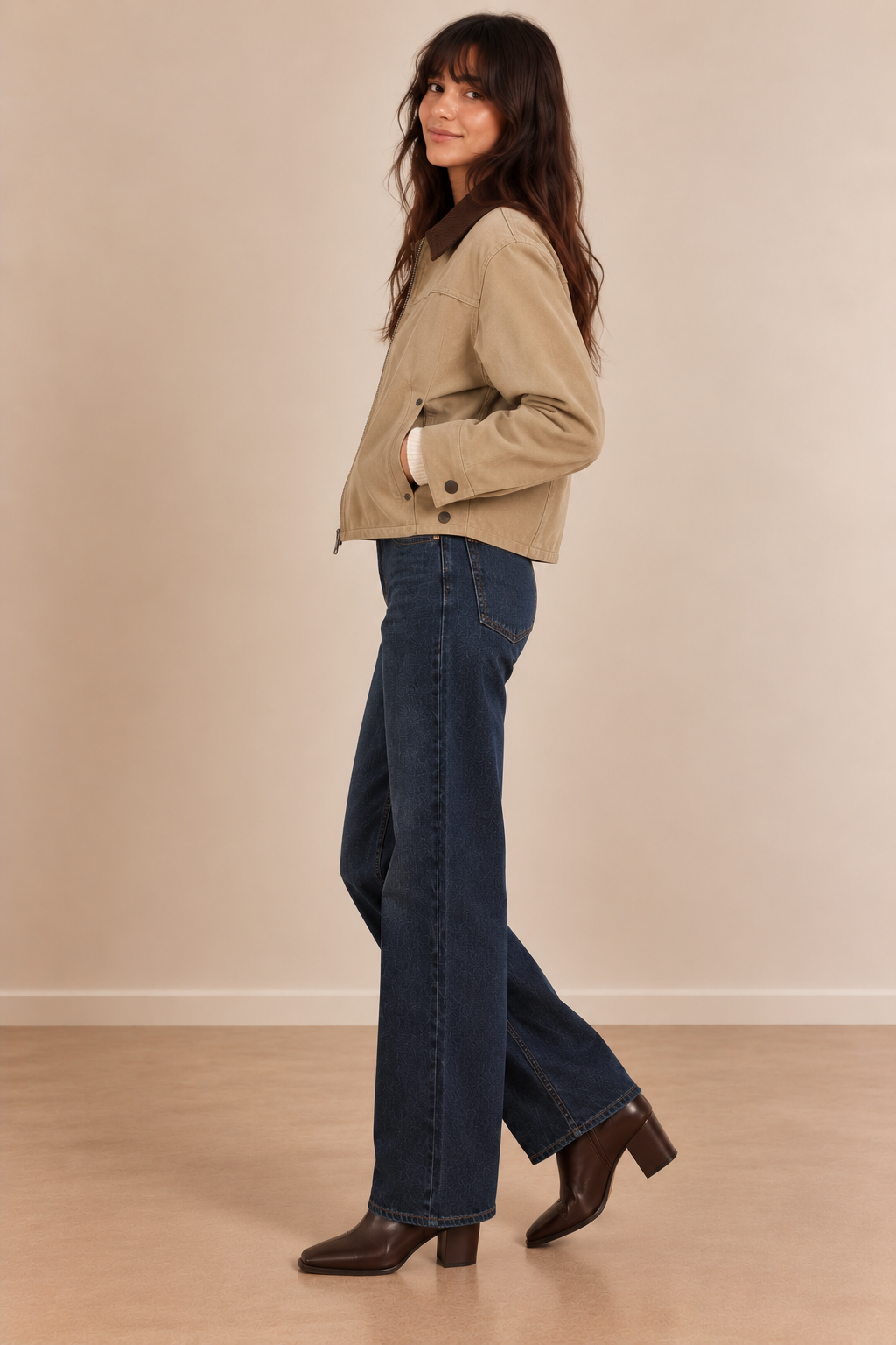Khaki Mirror Jacket
