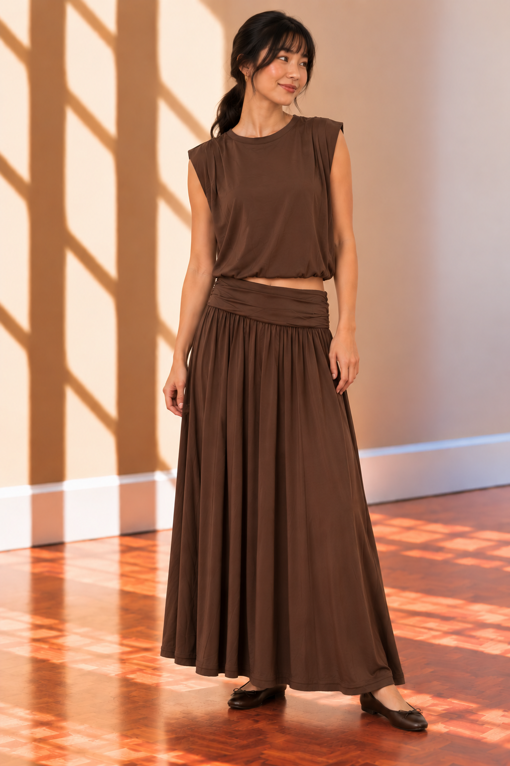 Brown Amandi Skirt