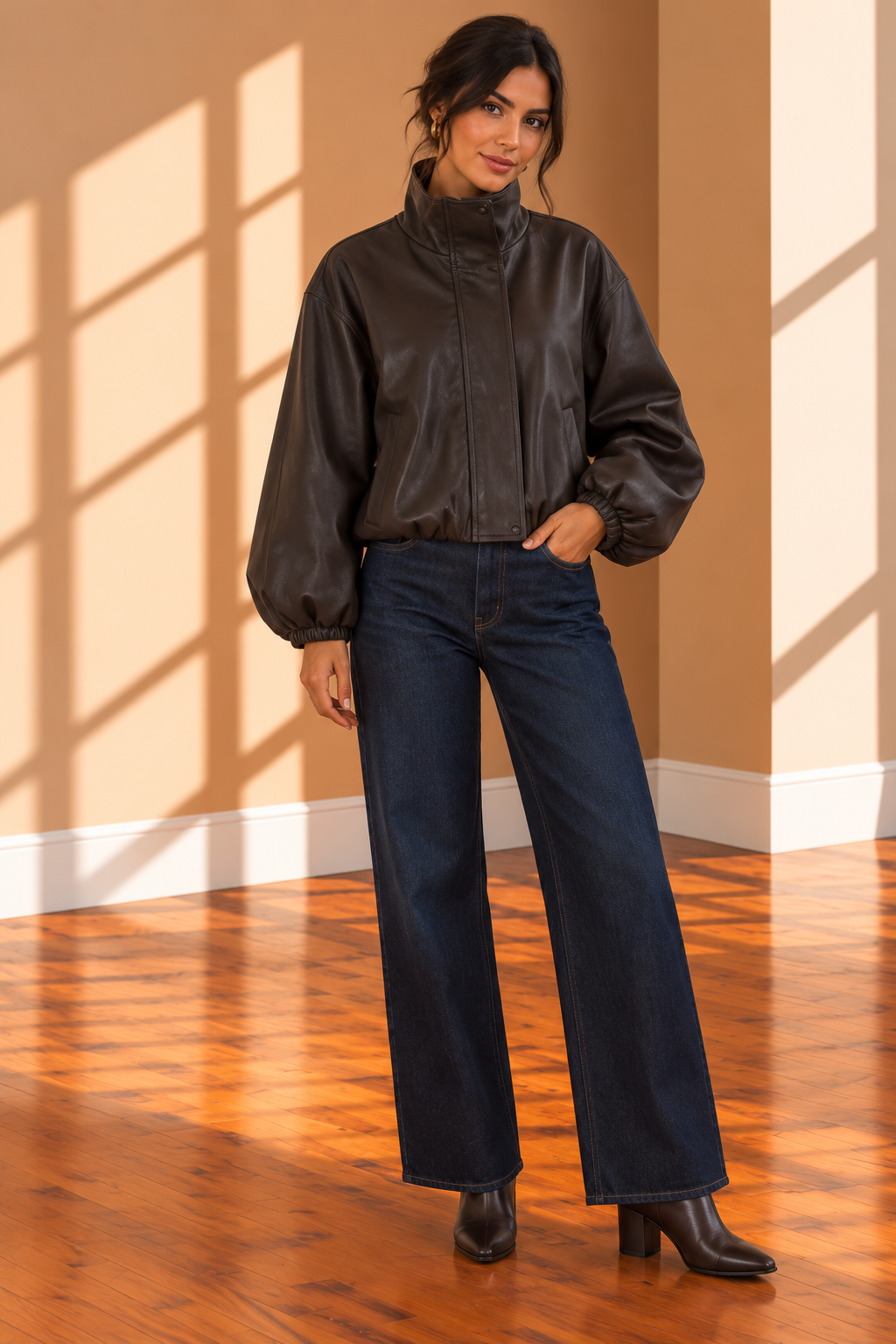 Espresso Nova Balloon Jacket