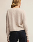 Light Oatmeal Heather Medina Cardigan
