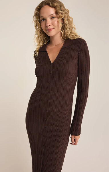 Coffee Bean Danity Sweater Dress