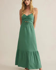 Botanical Green Winslet Maxi Dress