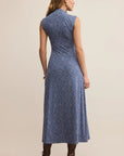 Blue Velvet Seraphina Aspen Midi Dress