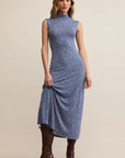 Blue Velvet Seraphina Aspen Midi Dress