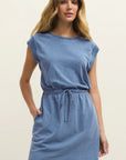 Santorini Indigo Kalani Jersey Denim Dress