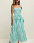La Palma Bayside Striped Midi Dress