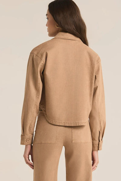 Burro All Day Cropped Washed Jacket