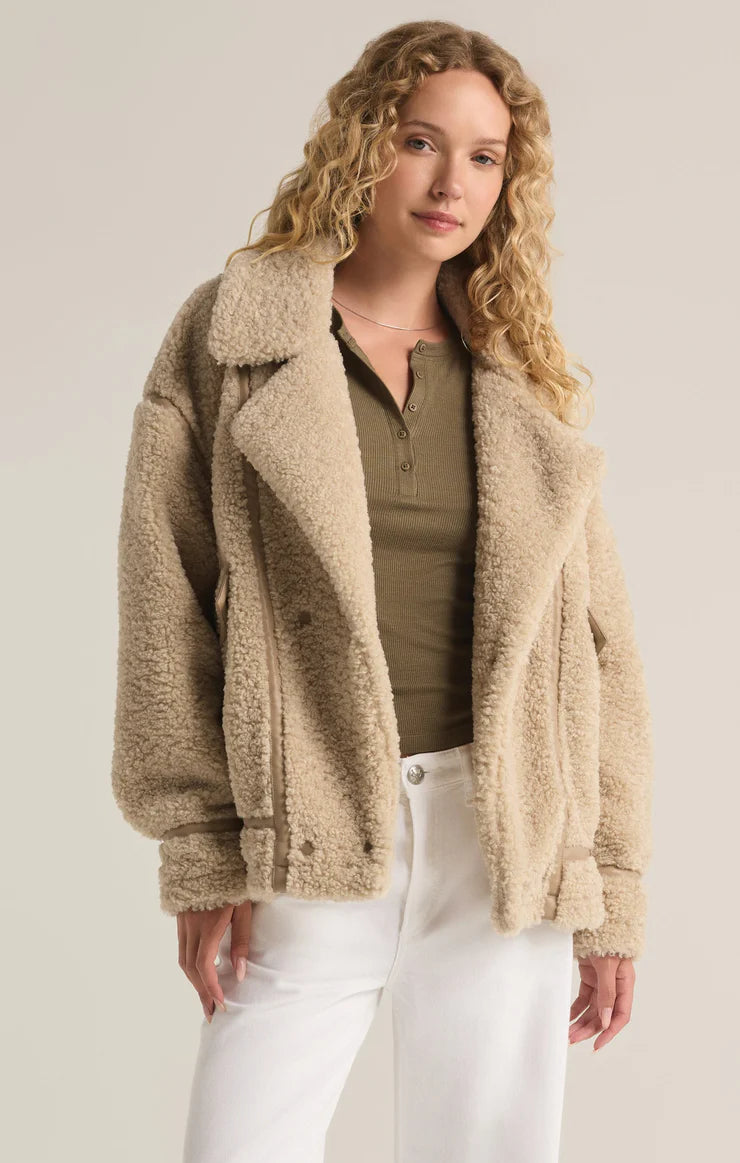 Fossil Ari Sherpa Coat