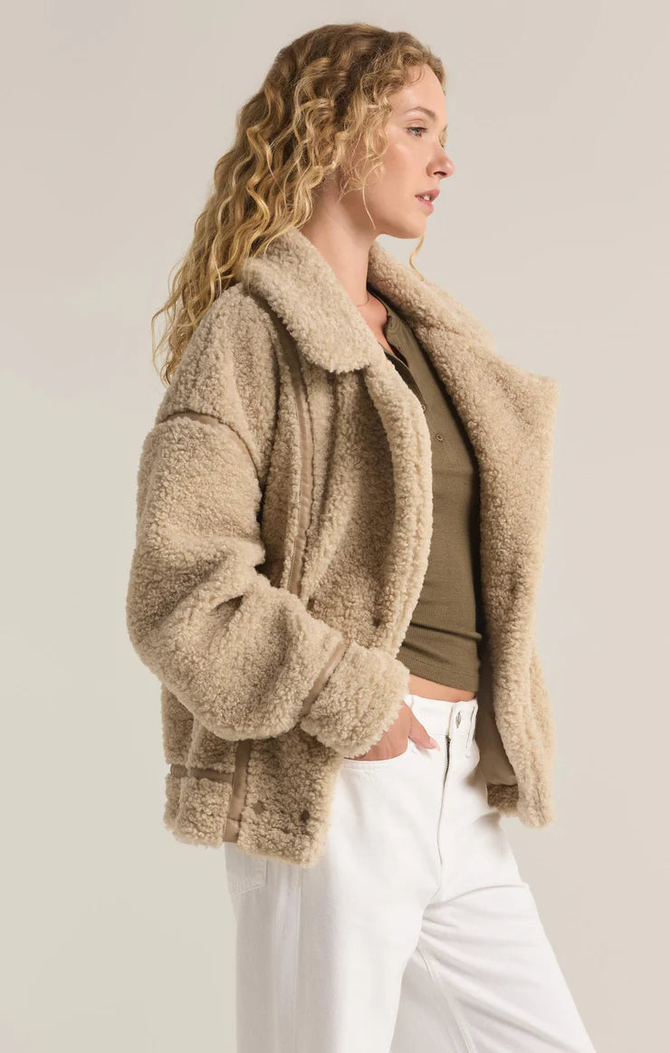 Fossil Ari Sherpa Coat