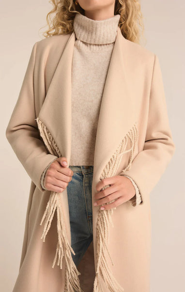 Natural Alchemist Fringe Coat