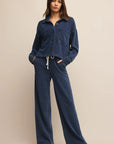 Indigo Heritage Knit Denim Jacket