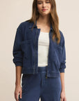 Indigo Heritage Knit Denim Jacket