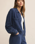 Indigo Heritage Knit Denim Jacket