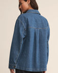 Vintage Indigo On The Road Denim Jacket