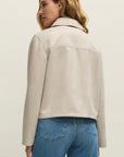 Crystal Dillon Suede Jacket