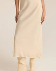 Sea Salt Europa Poly Sheen Skirt