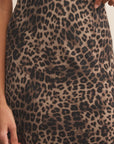 Desert Tan Izabel Leopard Skirt