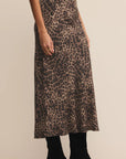 Desert Tan Izabel Leopard Skirt