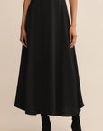 Black Northpointe Midi Skirt