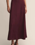 Merlot Northpointe Midi Skirt